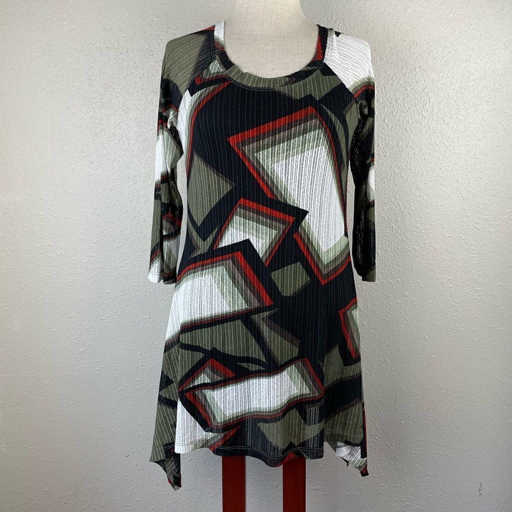 Lior Paris Tunic Blouse Top Size S EUC